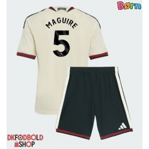 Manchester United Harry Maguire #5 Tredje trøje Børn 2026-27 Kort ærmer (+ korte bukser)